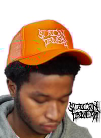 “STACKN PANERA” TRUCKER HAT 2.0 (BRIGHT ORANGE)