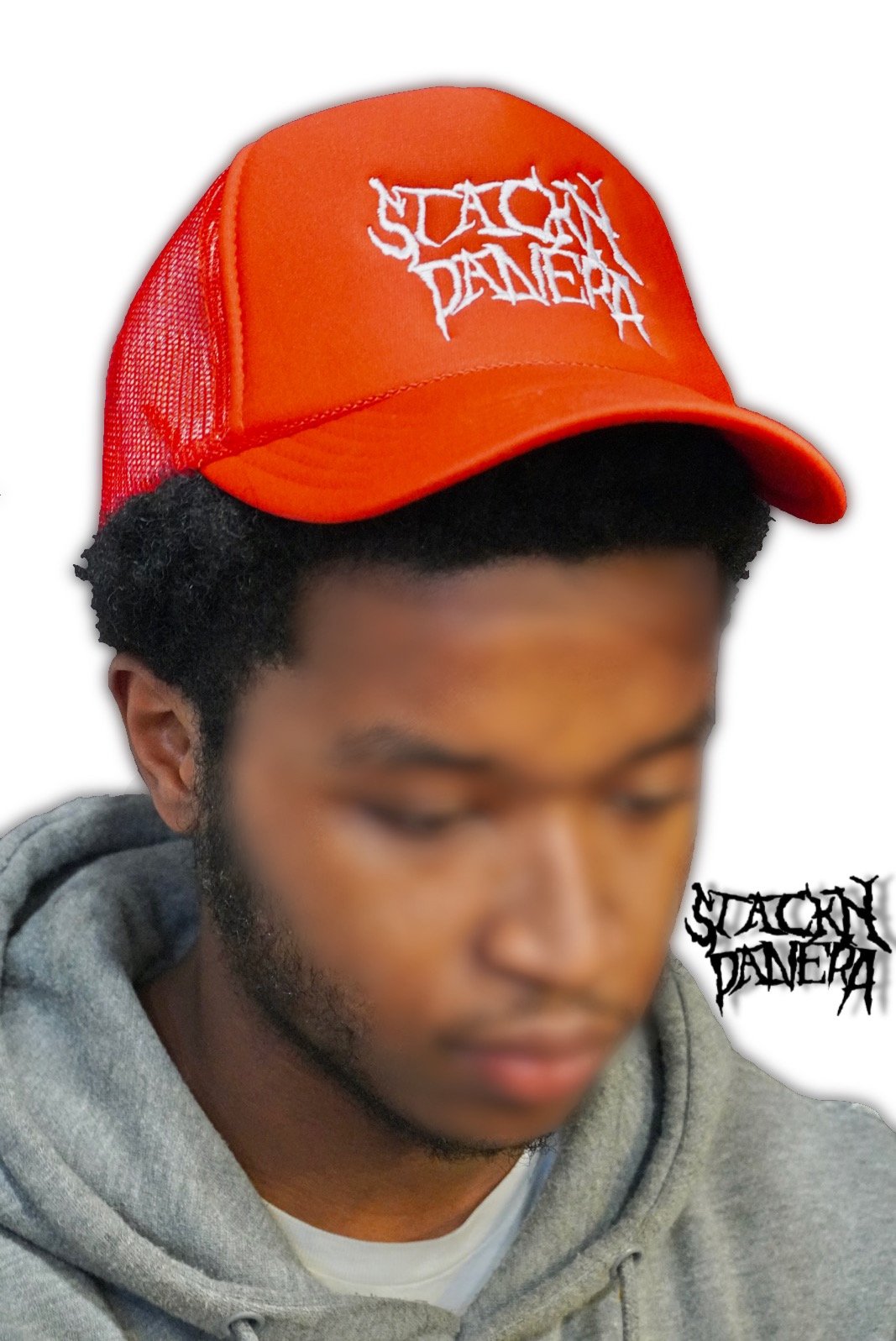 Image of “STACKN PANERA” TRUCKER HAT 2.0 (RED)