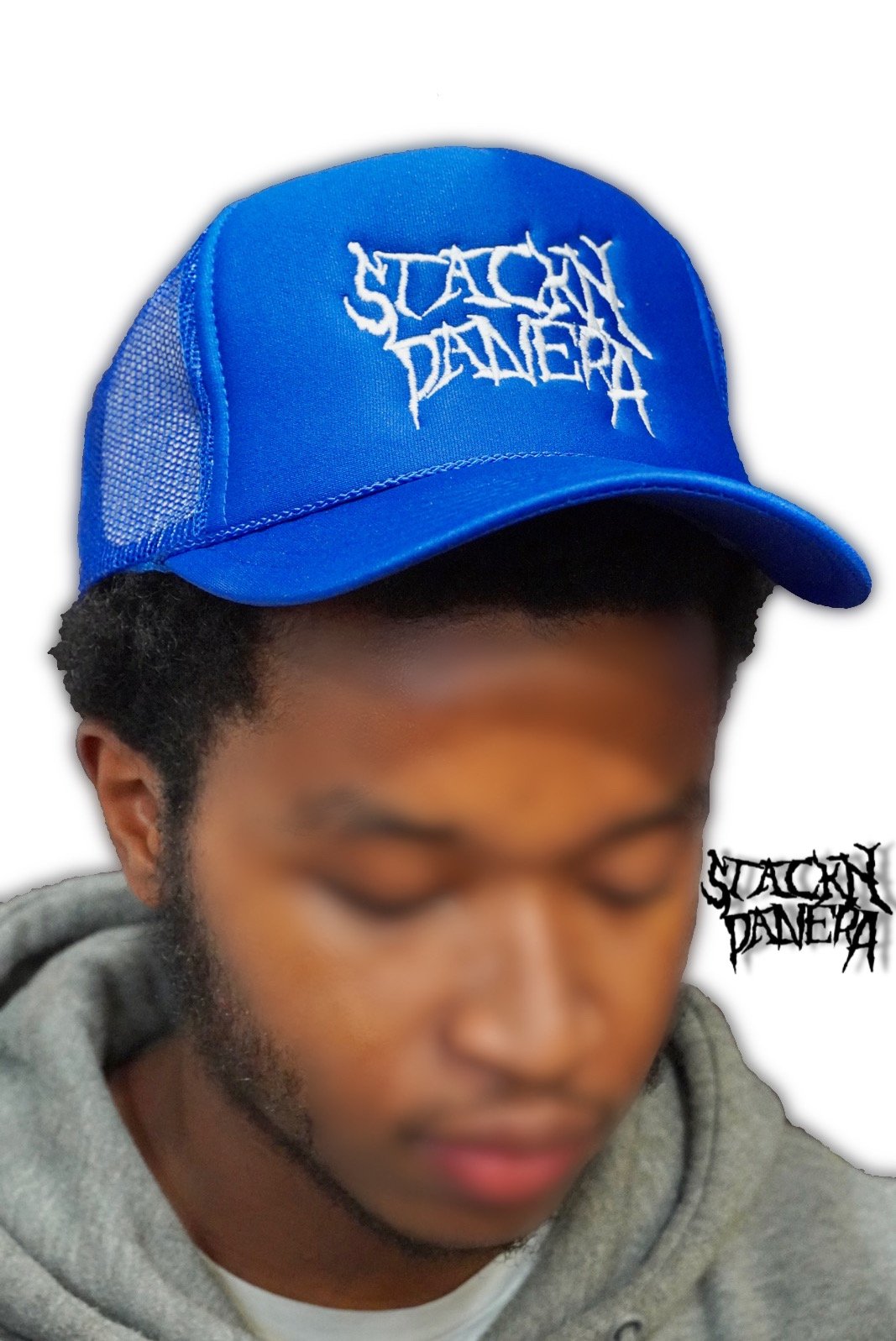 Image of “STACKN PANERA” TRUCKER HAT 2.0 (ROYAL BLUE)