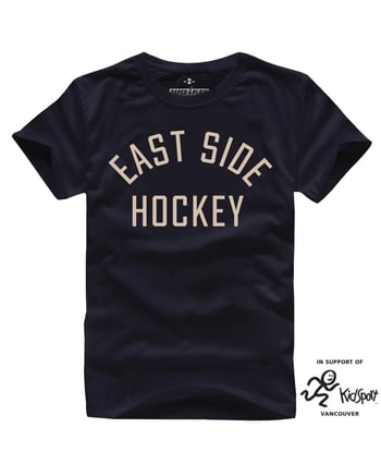 【HOCKEY】 EPIPHANY TEE NAVY Hockey Night n' Cannabis - Graphic Tee – Cool Shirt Company
