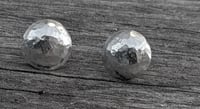 Image 1 of Domed Moon Studs