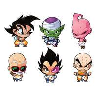 Image 1 of DBZ Chibi Sticker Set