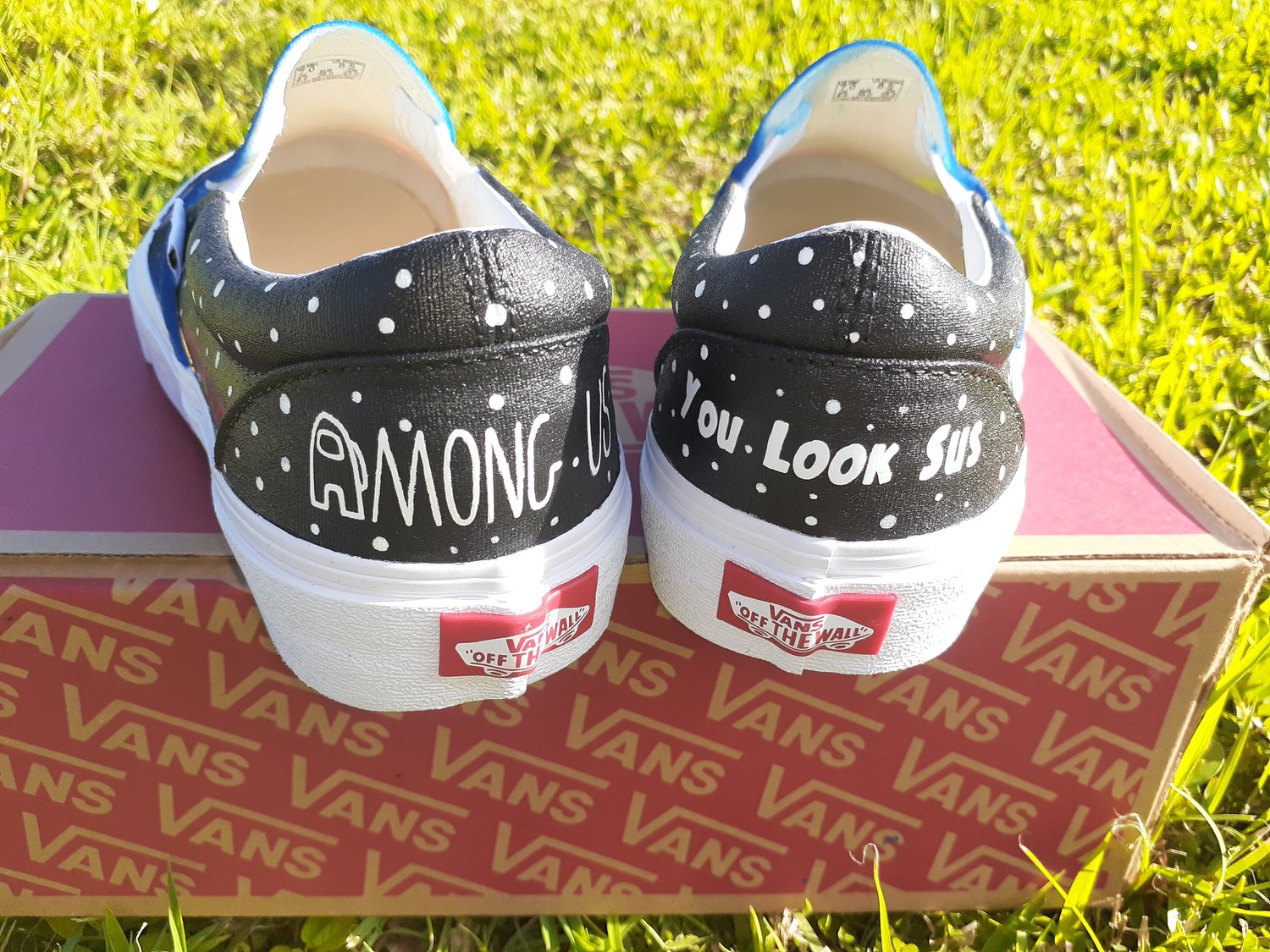 Custom Vans Slip Ons, another pair of custom shoes - for a …, timrobot