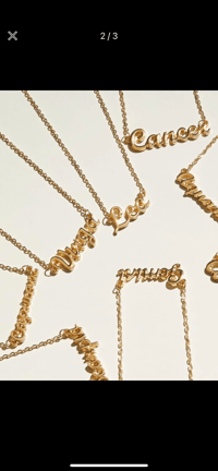 Image 2 of Zodiac sign necklace 