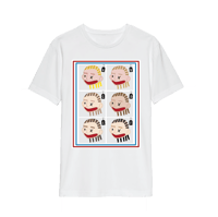 'Rebecca Goodhair' White Tee