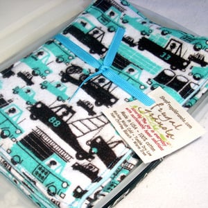 Image of Double Flannel Travel Wipes- Set of 6 