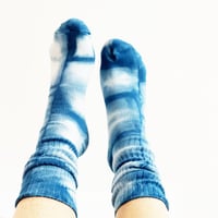 Image 1 of Indigo Dyed Socks