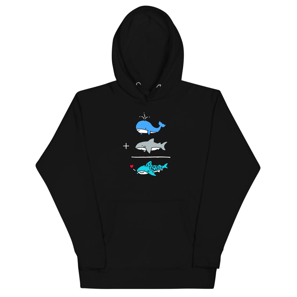 Image of How To Whale Shark Hoodie (Black)