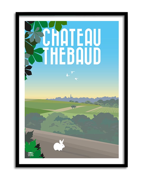 Image of Chateau Thébaud 30x40cm