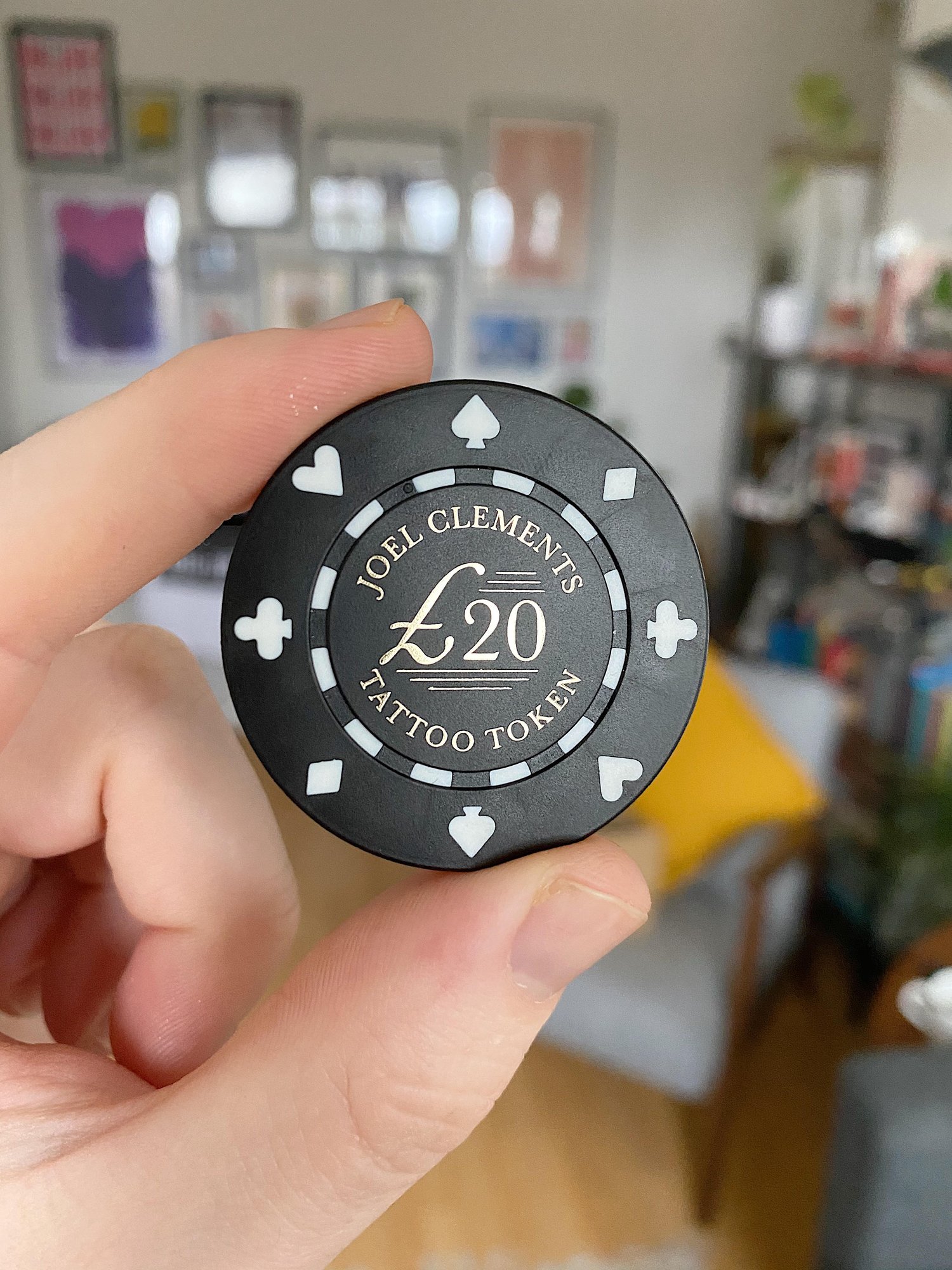 Image of £20 Tattoo Token