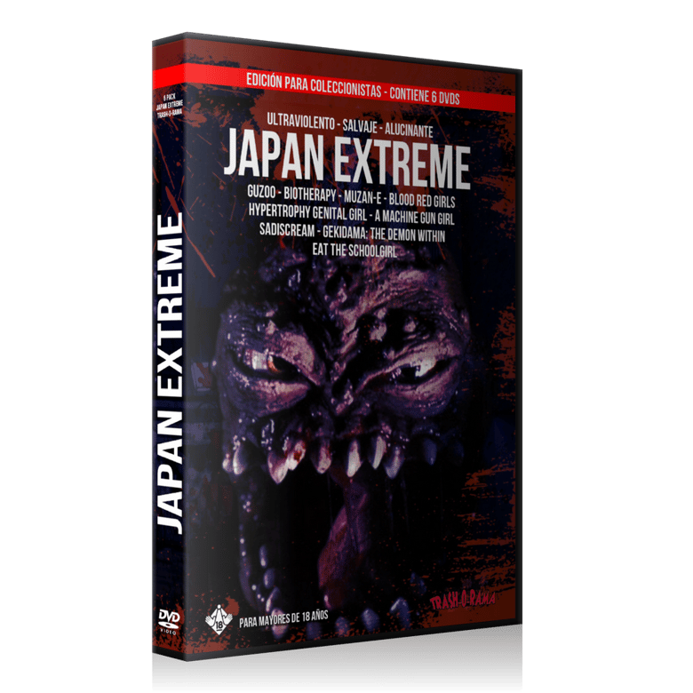 Image of Pack 6 DVD JAPAN EXTREME