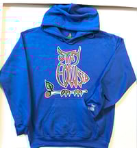 Image 1 of Stay Focused Hoody Royal