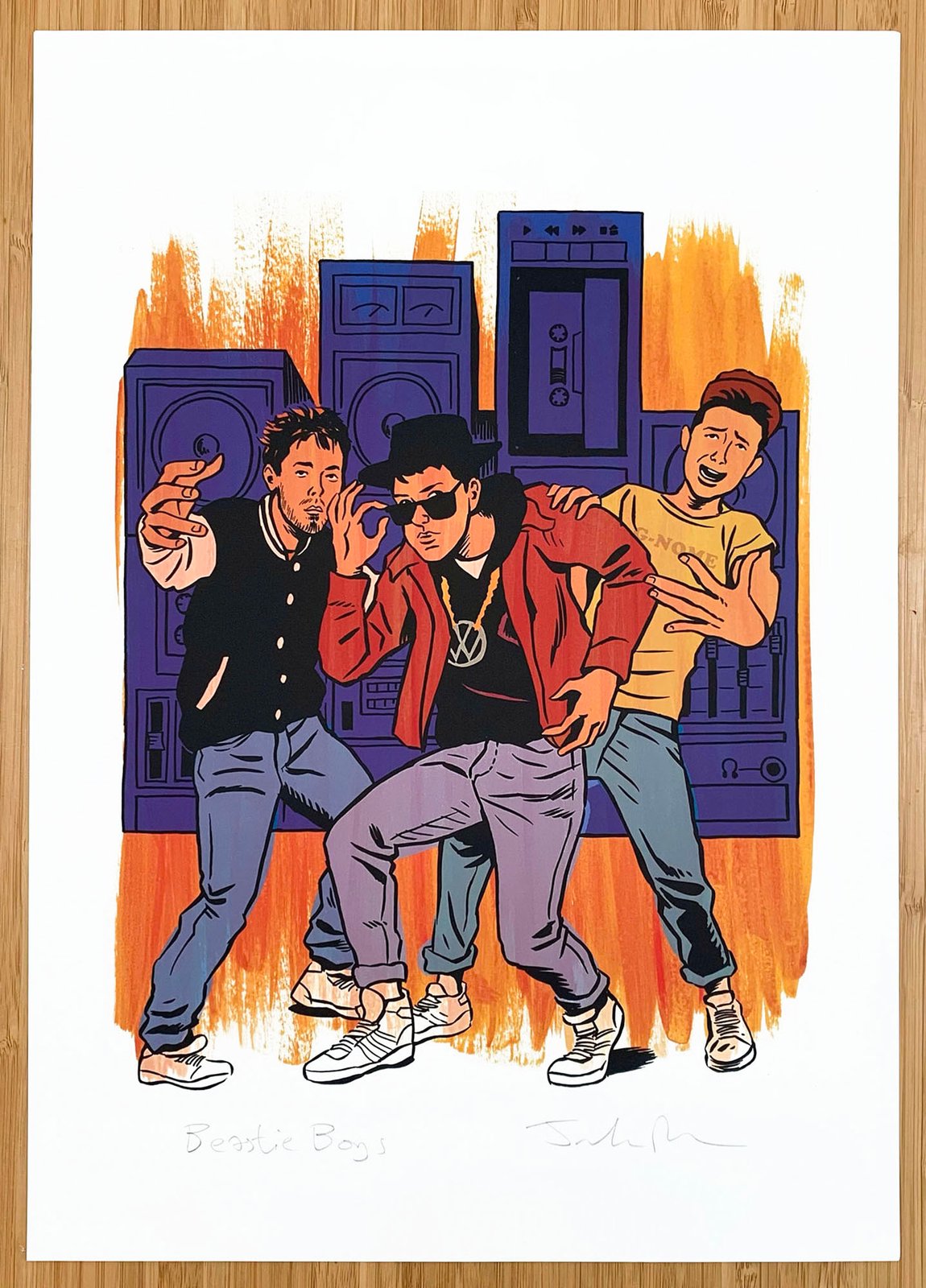 Beastie Boys print | John Riordan