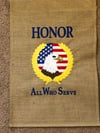 Honor All Who Serve Yard Flag