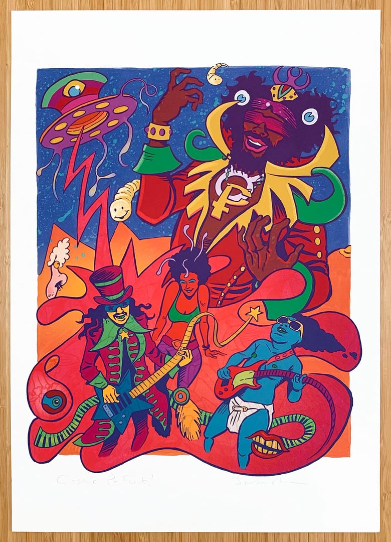 Image of Parliament / Funkadelic print