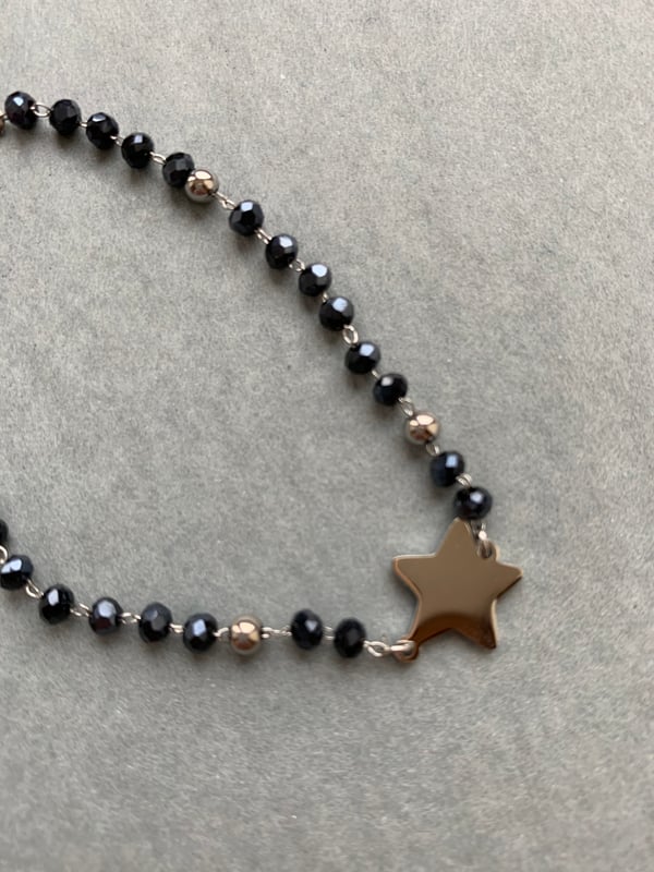 Image of Star & Hematite crystal bracelet 