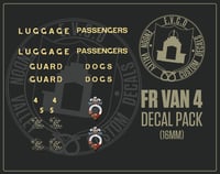 Image 2 of CURLY ROOF VAN / VAN 4 / 5  DECAL PACK 16MM