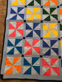 Spinning Windmill Child's Quilt