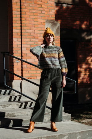 Image of Kelowna Sweater (One of a Kind - Khaki shown) more colour options