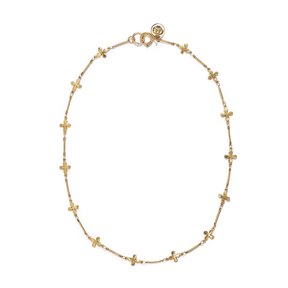 Image of Collier JACQUELINE plaqué or