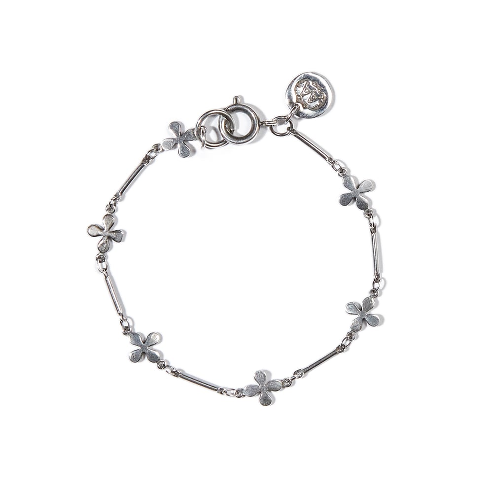 Image of Bracelet JACQUELINE plaqué argent vieilli