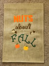 Nuts About Fall Yard Flag