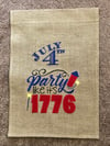 July 4th--Party Like It's 1776 Yard Flag 