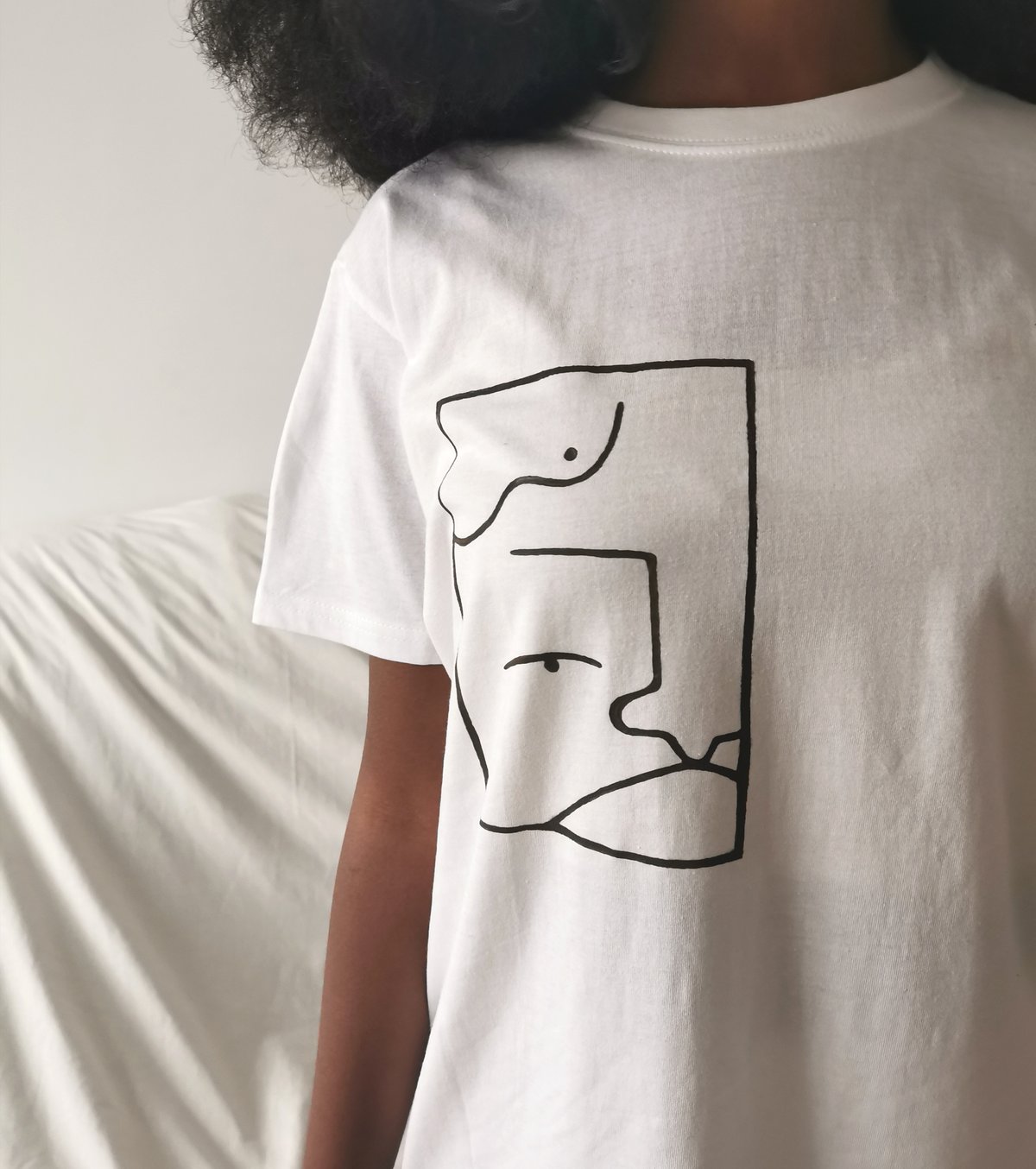 white AJ Tshirt | affandjam