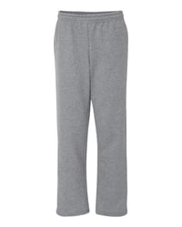 Gildan - ADULT Heavy Blend™ Open-Bottom Sweatpants with Pockets - 18300 Graphite Heather