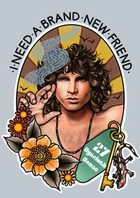 Image 1 of Jim Morrison Print