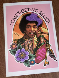 Image 2 of Jimi Hendrix Print 