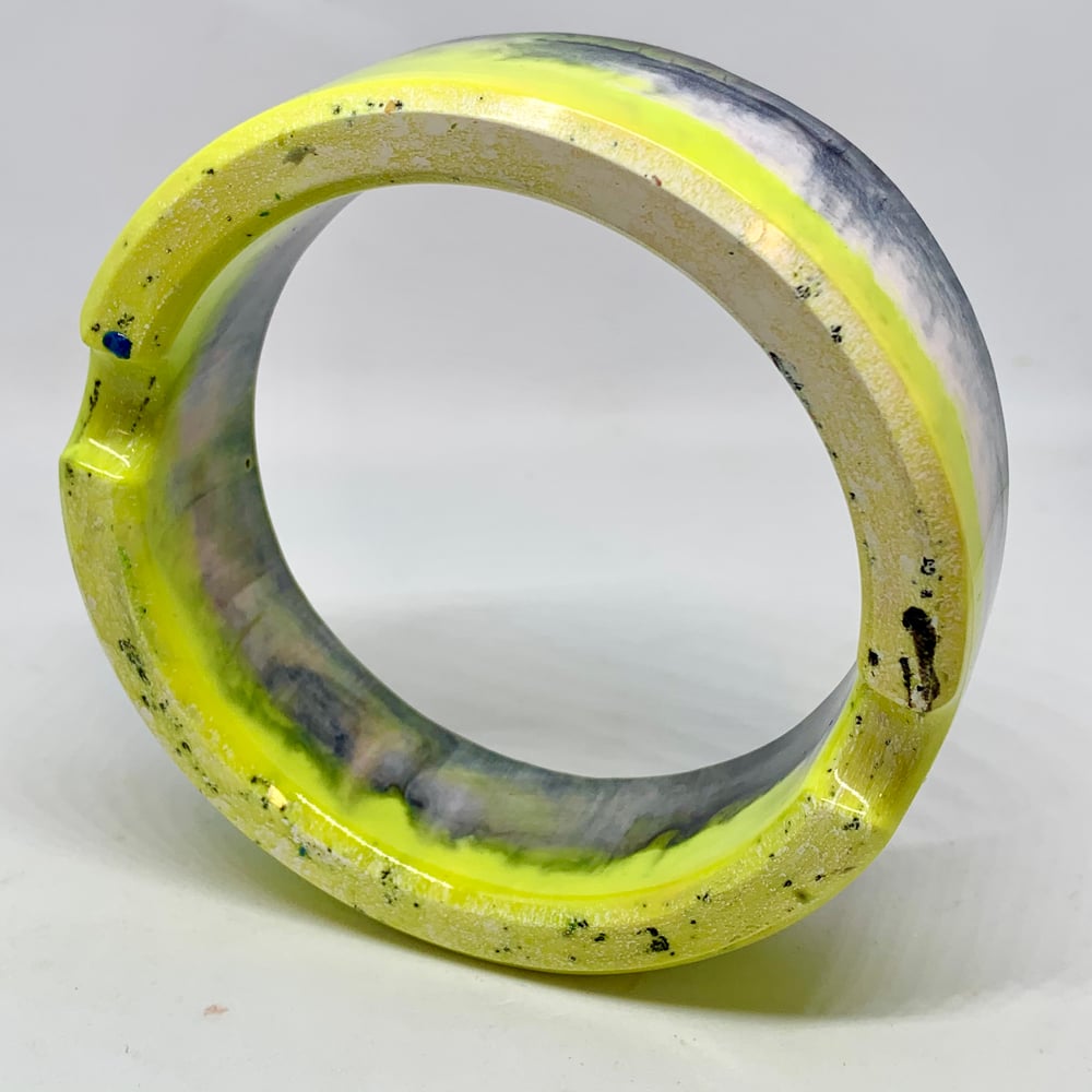 Image of Ashtray Bracelet Yellows and Greys