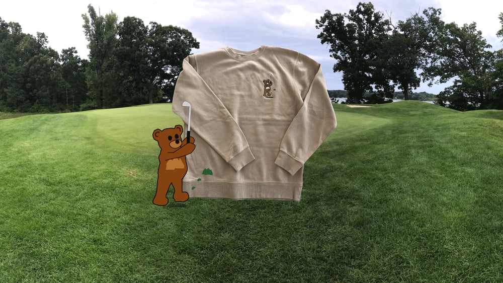 Image of Sand ‘Par 3’ crewneck