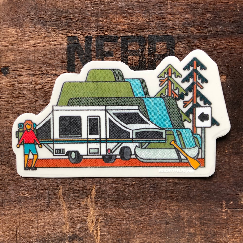 Image of Camping Sticker Pack