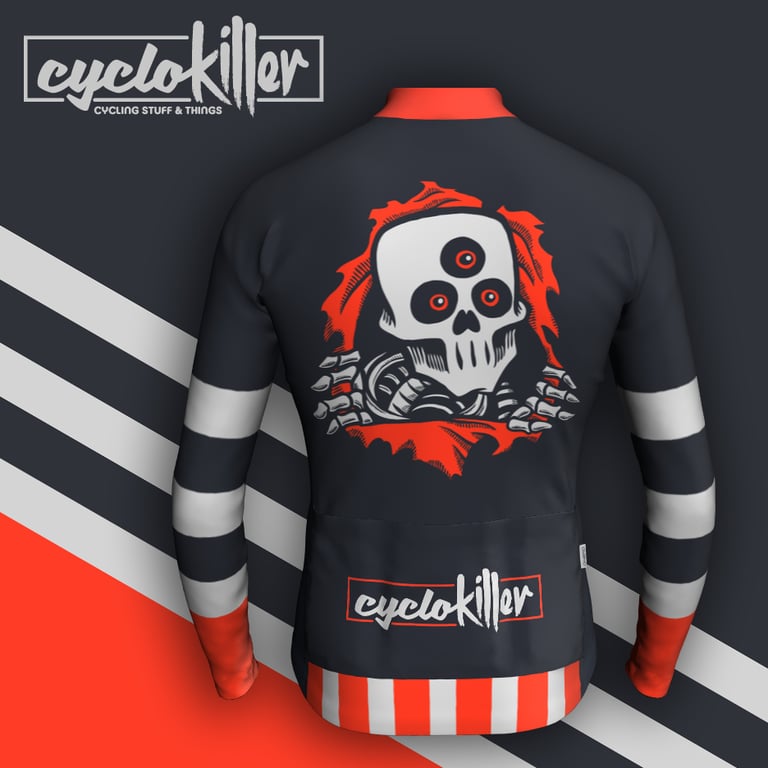PRE-ORDER -CycloKiller Ripper long sleeve spring/autumn jersey