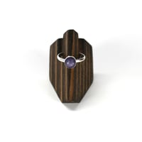 Image 1 of Star Sapphire Sterling Silver Ring