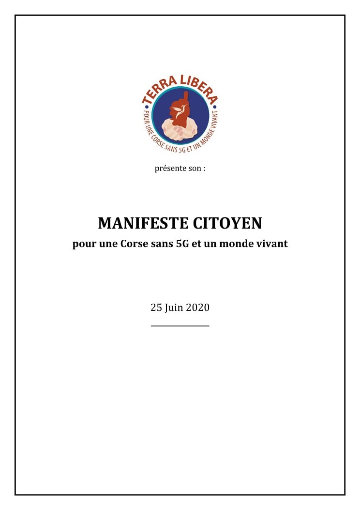Image of Livre - Collectif Terra Libera / Manifeste Citoyen pour une Corse sans 5G