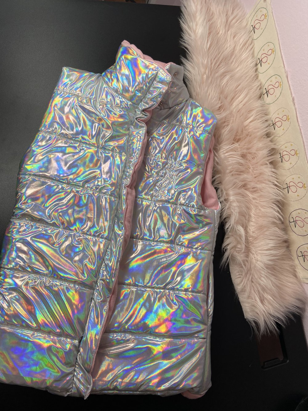 Image of Holographic & Pink Vest