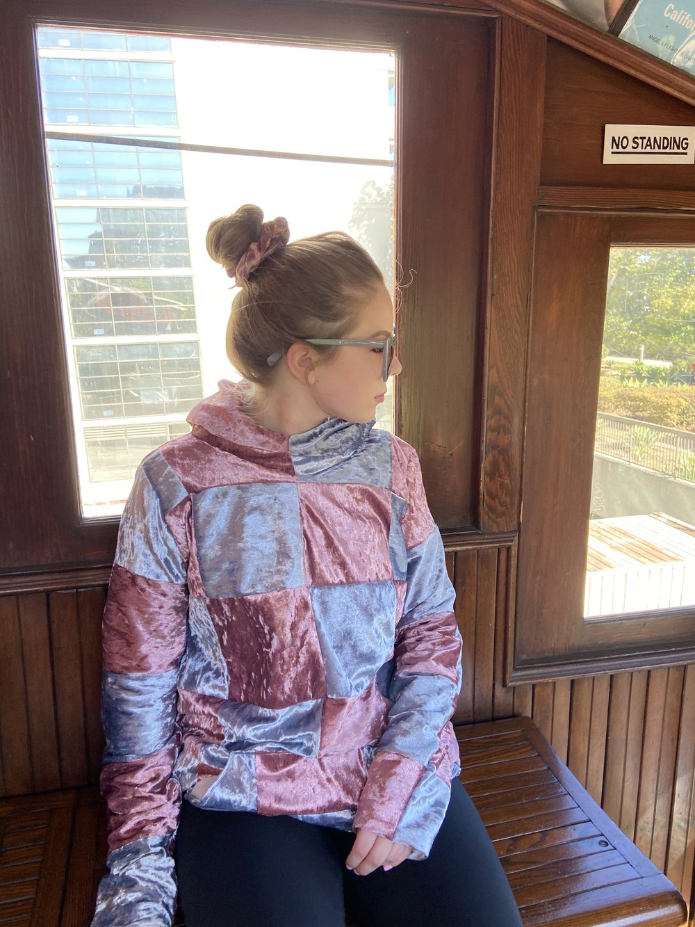 Image of Quilted Hoodie