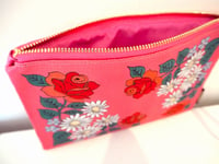 Image 5 of Roses Woven Wristlet Clutch Bag (2 colours)