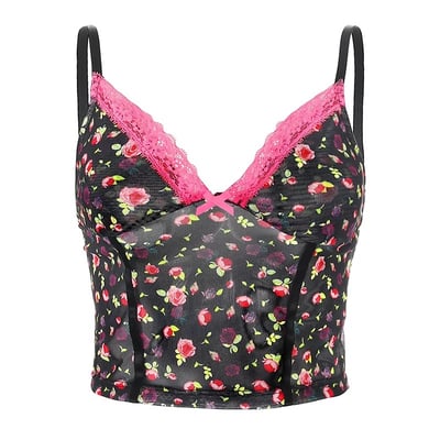 Image of Y2k Trendy Floral Tank