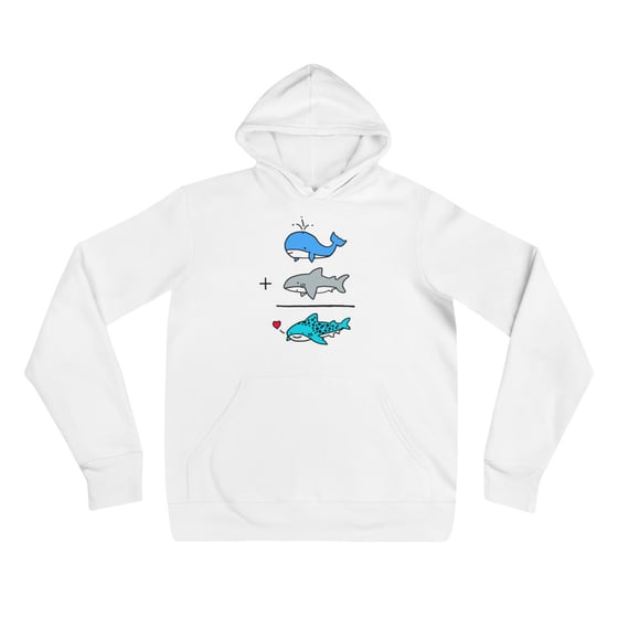Image of How To Whale Shark Hoodie (White)