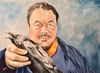 Bird in Hand, Portrait of Ai Wei Wei