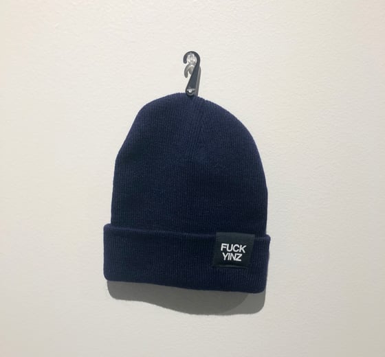 Image of NAVY BLUE BEANIE