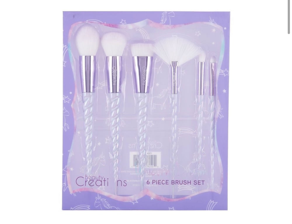 Image of 6 Piece Unicorn Brush set 