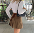 Margaret Pleated Skirt Image 4