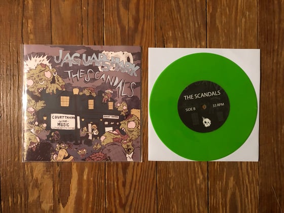 Image of The Scandals / Jaguar Shark Split 7"