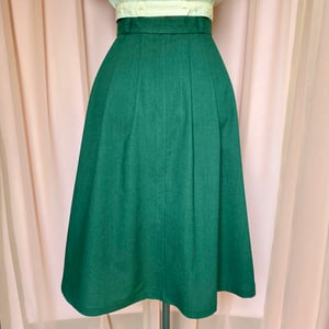 Image of Phuncle Pleated Skirt - Green
