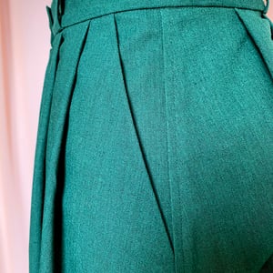 Image of Phuncle Pleated Skirt - Green