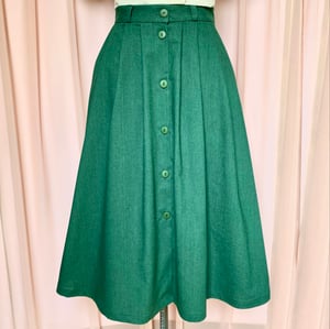Image of Phuncle Pleated Skirt - Green